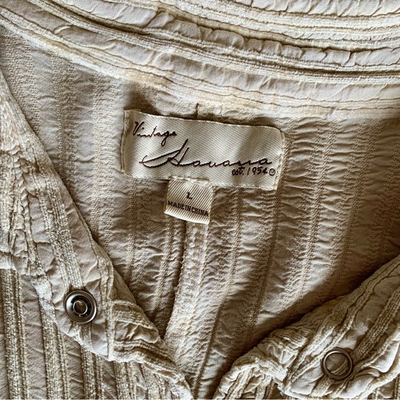 Vintage Havana Button down textured romper with adjustable buttons at waist - Picture 7 of 10